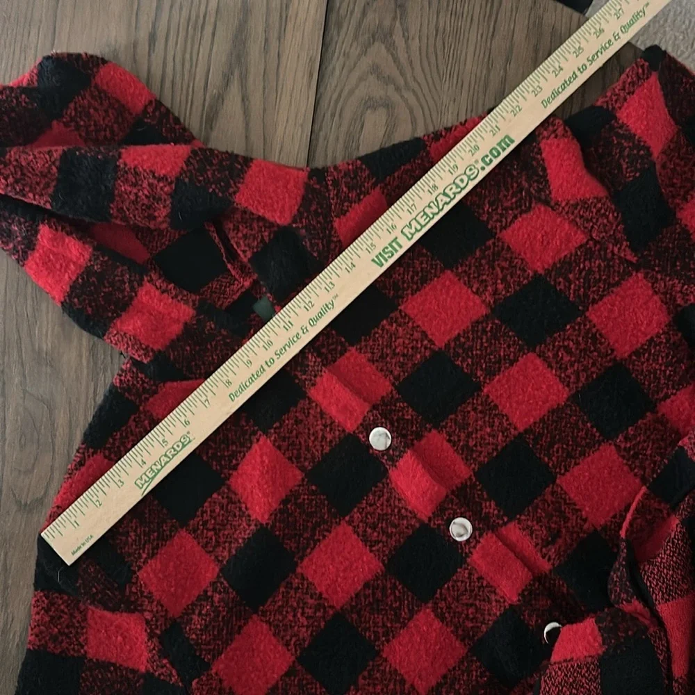Wild Fable Buffalo Plaid Button-Up Coat - Picture 6 of 6